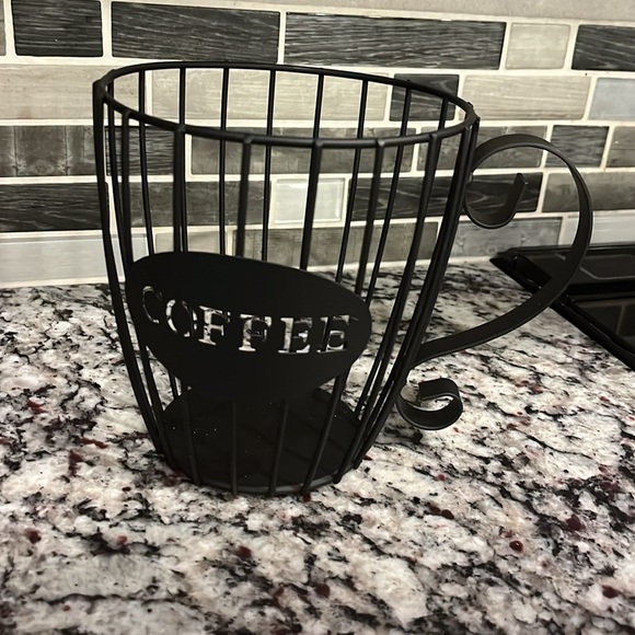 NIB Chefs Best Coffee Mug Coffee Pod Keeper, Storage Basket. - Picture 5 of 5